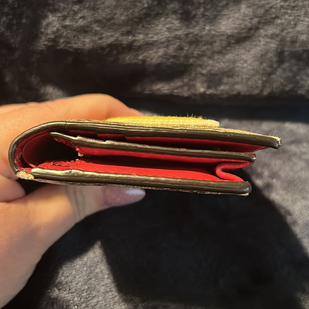 Gucci “Love” Coated Canvas Wallet - Picture 6 of 10